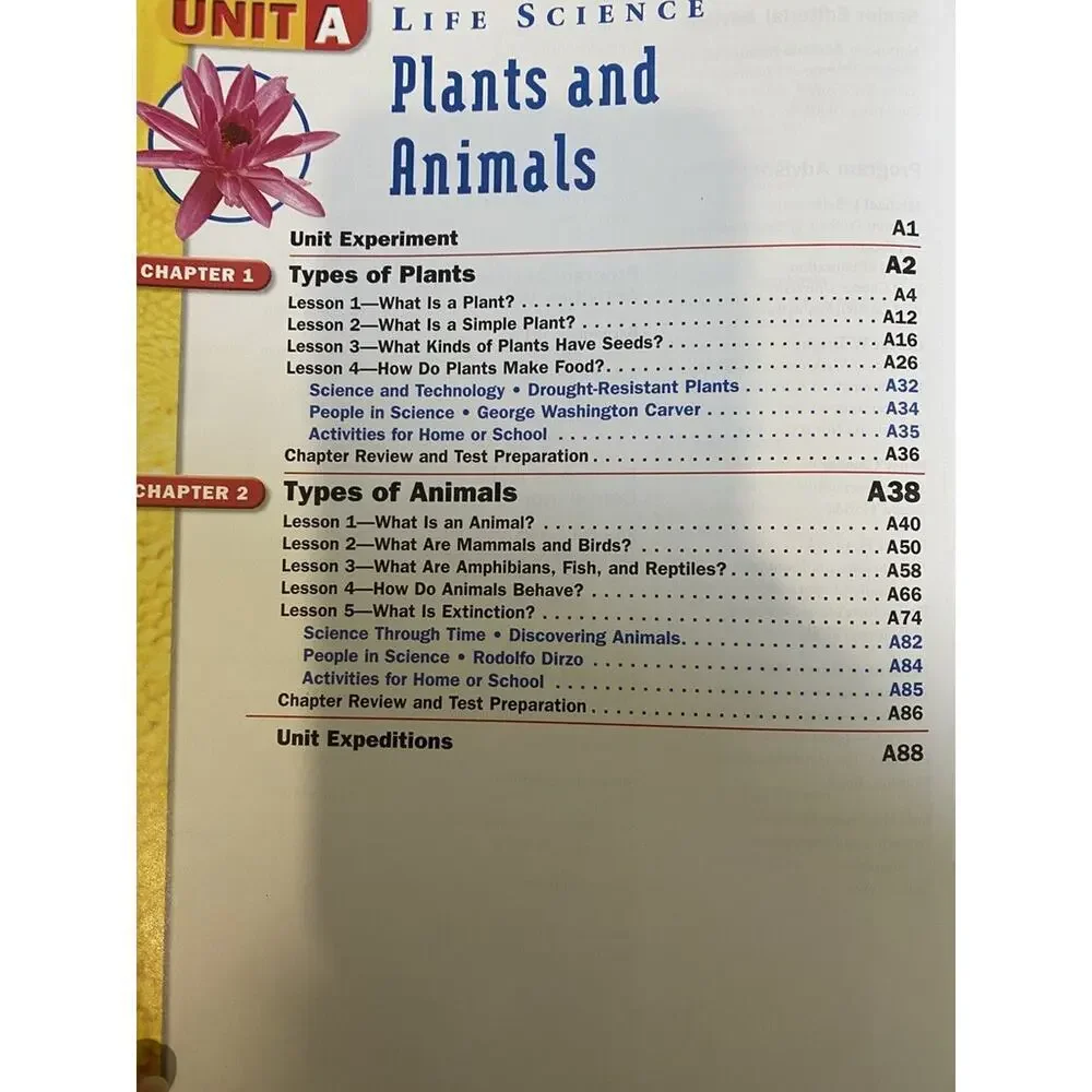 Harcourt Science: 2005 Student Edition Grade 3 Physical Science HC Text Book